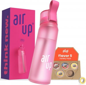 Hot Pink Air Up (22 oz) 5 scent pods & straw Bottles | UAE 0367-LRPEZ