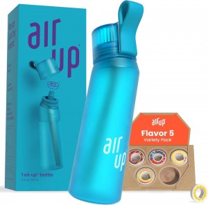 Ocean Blue Air Up (22 oz) 5 scent pods & straw Bottles | UAE 8562-JEBVH