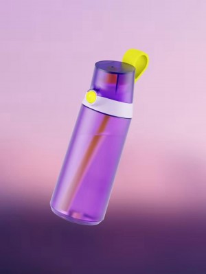 Purple / Bright Yellow Air Up Click 600ml Bottles | UAE 0642-SWNLY