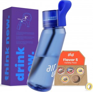 Royal Blue Air Up (22 oz) 5 scent pods & straw Bottles | UAE 8026-HEMBX