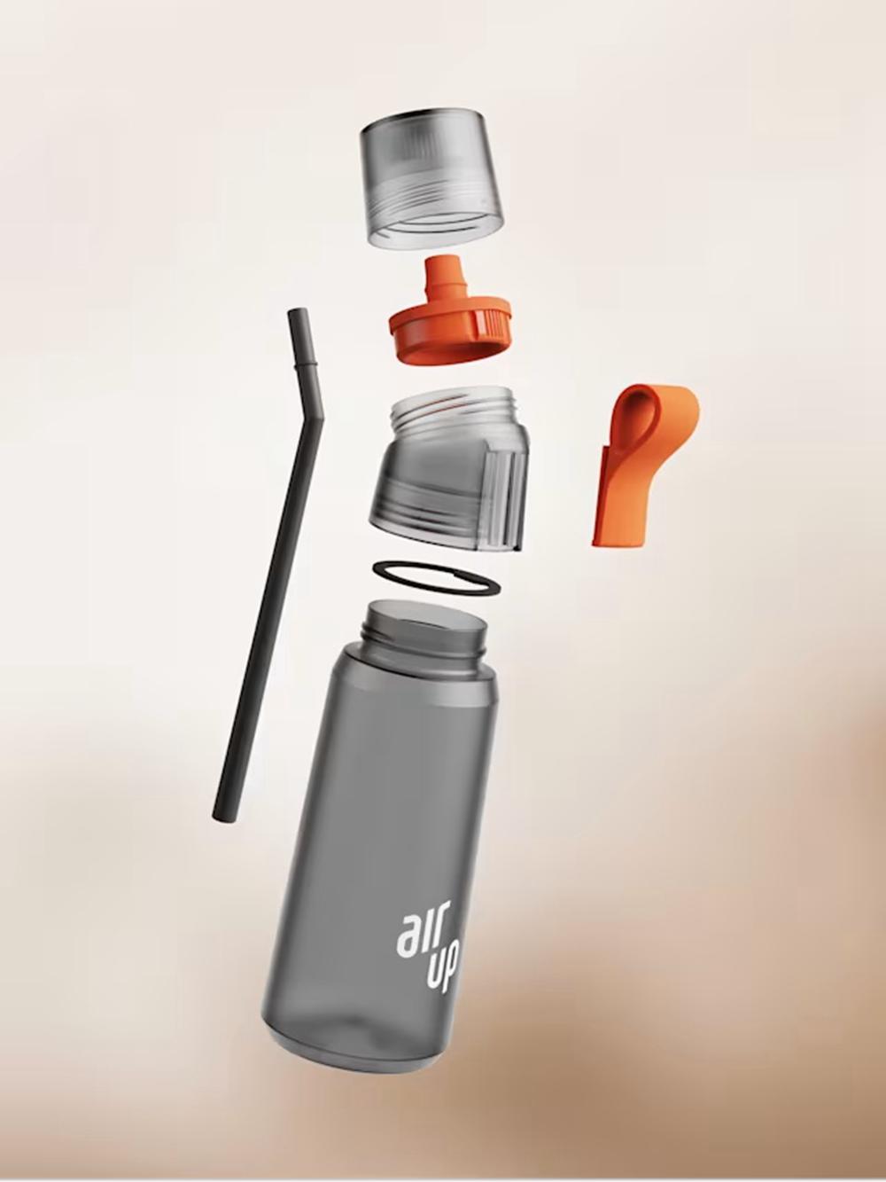 Charcoal Grey Air Up Twist Pro 1000ml Bottles | UAE  6421-GXIPW