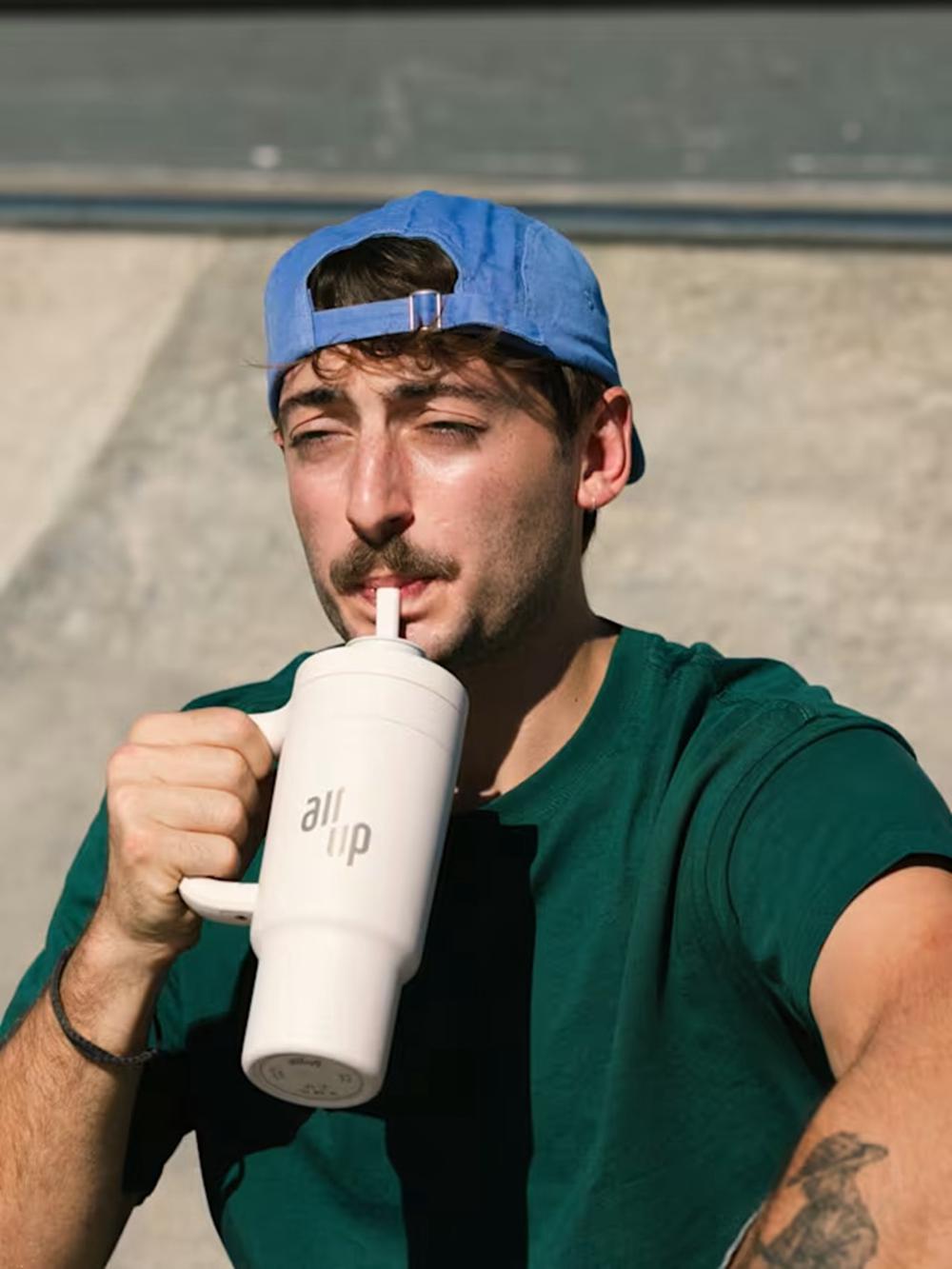 Creamy White Air Up Tumbler with Handle 700ml Tumbler | UAE  8642-DYLXO