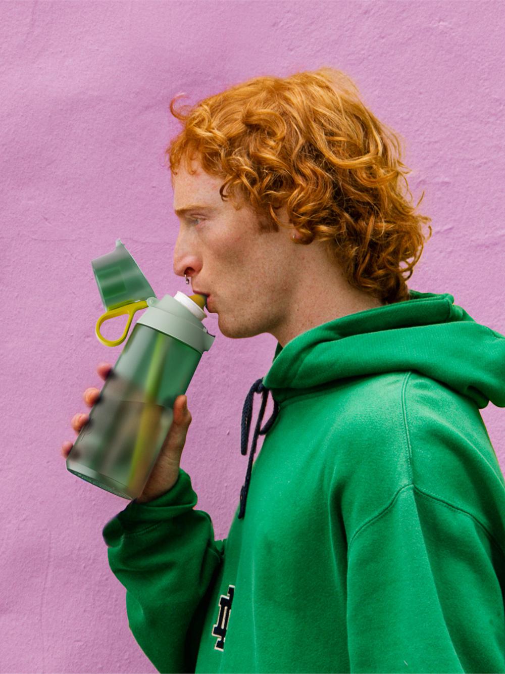 Green Air Up Click 21oz Bottles | UAE  3204-JWDLV