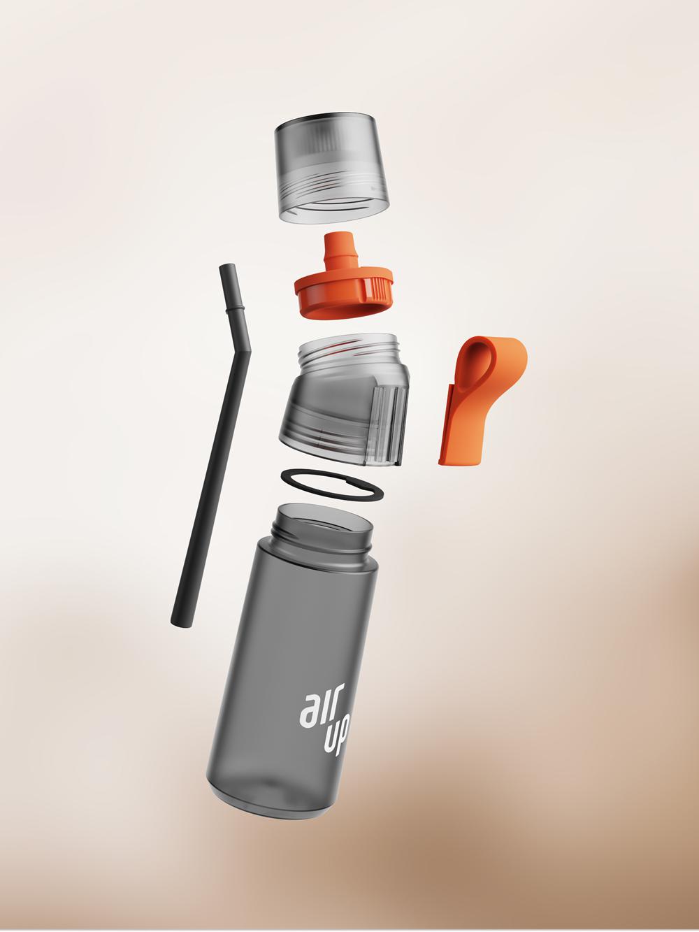 Grey Air Up Twist Pro 21oz Bottles | UAE  3968-XFQWT