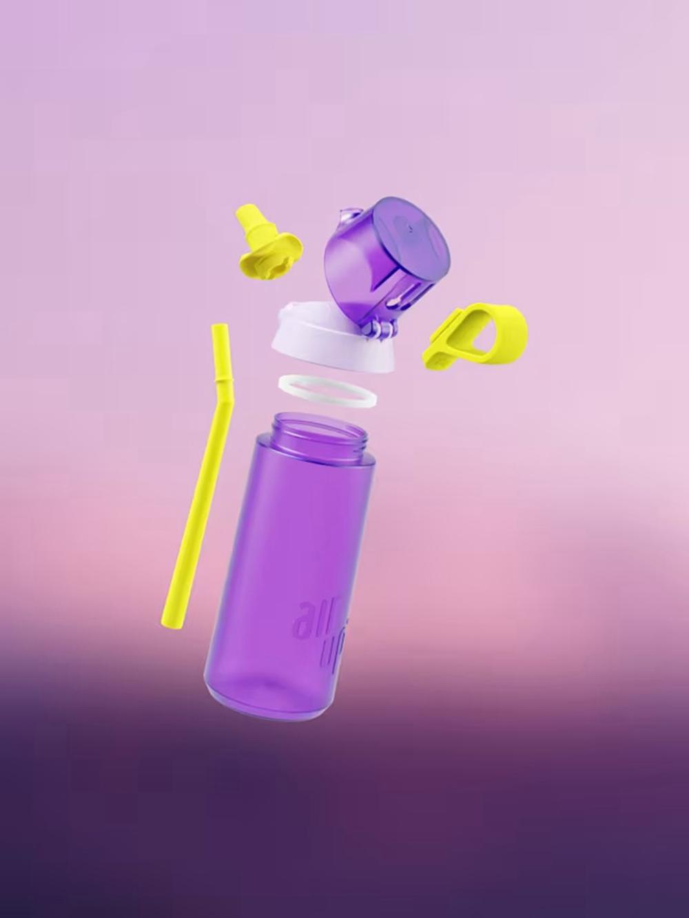 Purple / Bright Yellow Air Up Click 600ml Bottles | UAE  0642-SWNLY