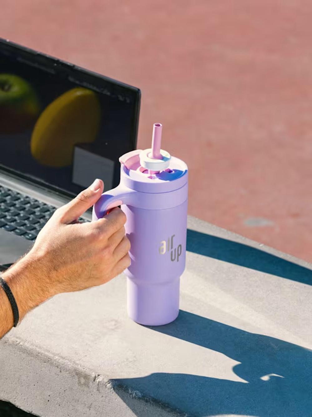 Soft Lilac Air Up Tumbler with Handle 700ml Tumbler | UAE  7638-VLOYG