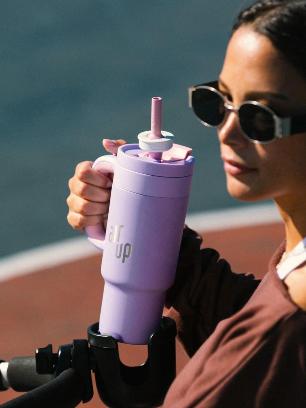 Soft Lilac Air Up Tumbler with Handle 700ml Tumbler | UAE  7638-VLOYG