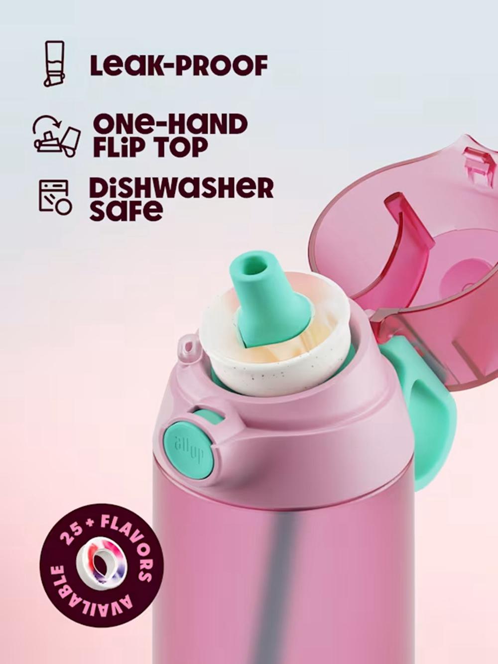 Soft Pink / Turquoise Air Up Click 600ml Bottles | UAE  5172-HWCNA